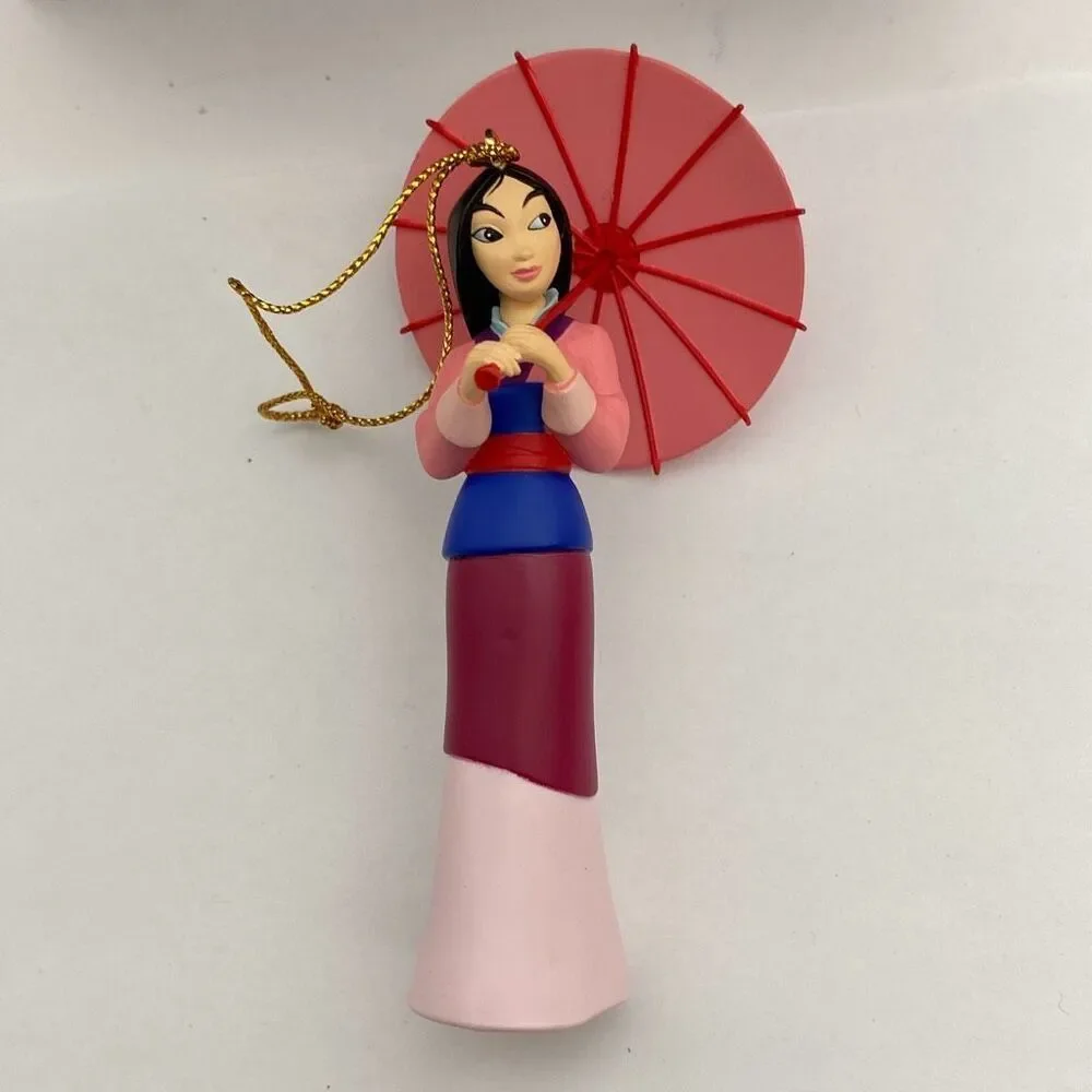 Disney Multicolor Mulan Grolier President's Edition Collectible Ornament Christm